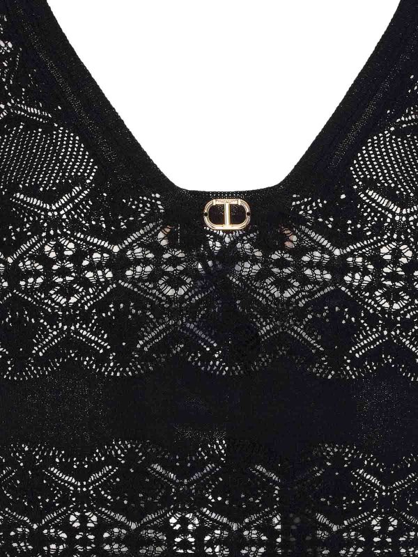 The Best Shops TWINSET: Tops & Tank tops - Black Top