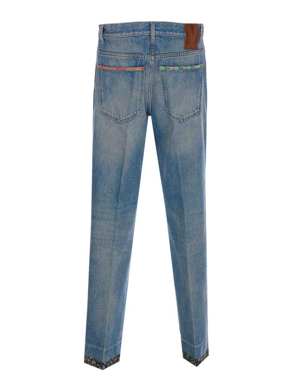 VALENTINO GARAVANI: bootcut jeans online - Solid Jeans