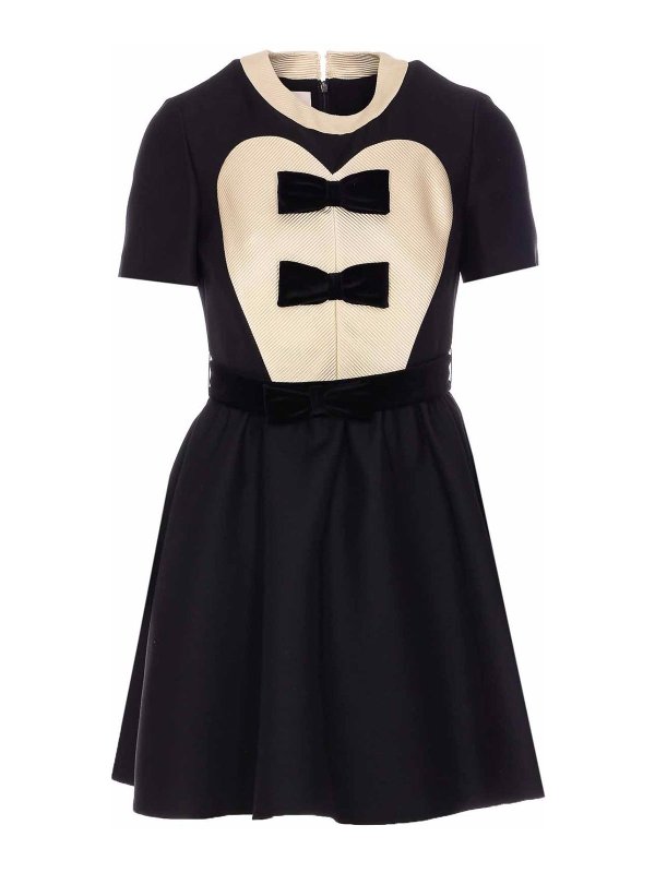 VALENTINO GARAVANI: Kurze Kleider - Kurzes Kleid - Schwarz