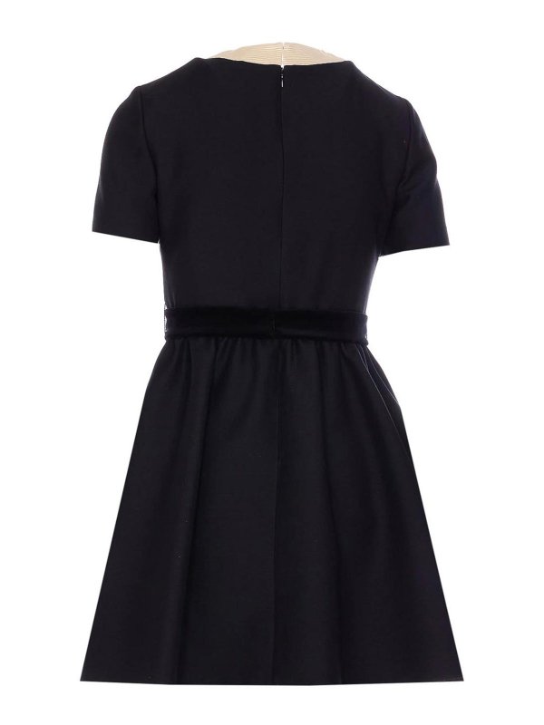 VALENTINO GARAVANI: Kurze Kleider online - Kurzes Kleid - Schwarz