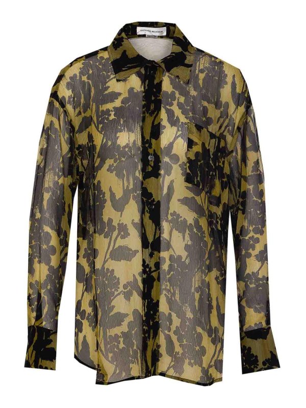 VICTORIA BECKHAM: Chemises - Chemise - Vert