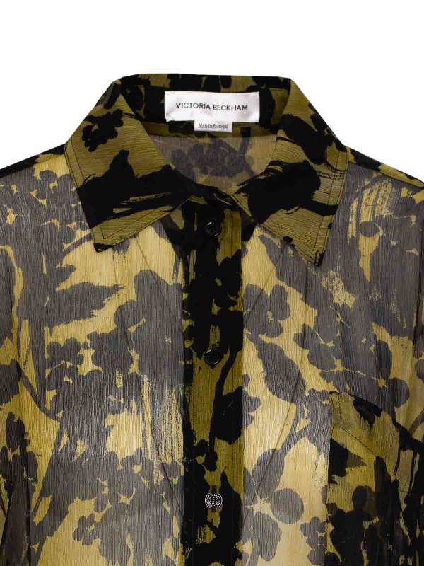 Chemise - Vert shop online: VICTORIA BECKHAM