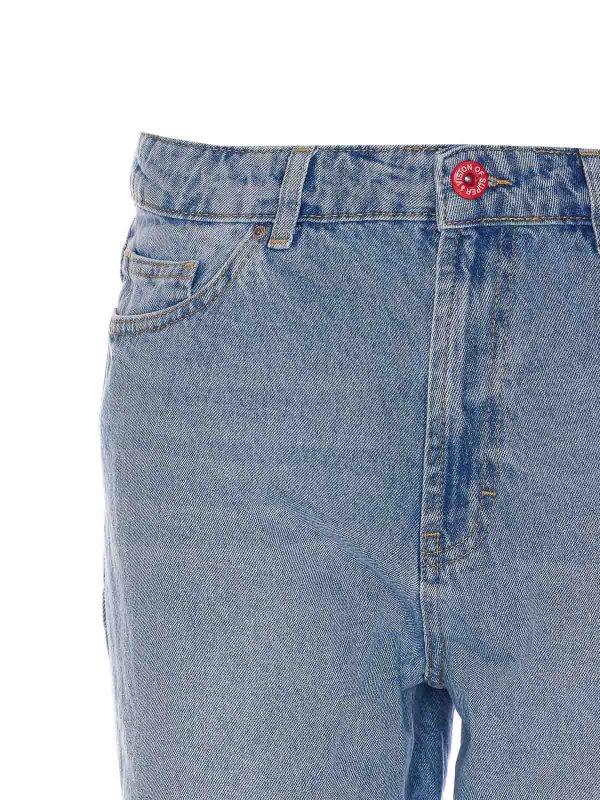 Heart Laser Print Jeans shop online: VISION OF SUPER