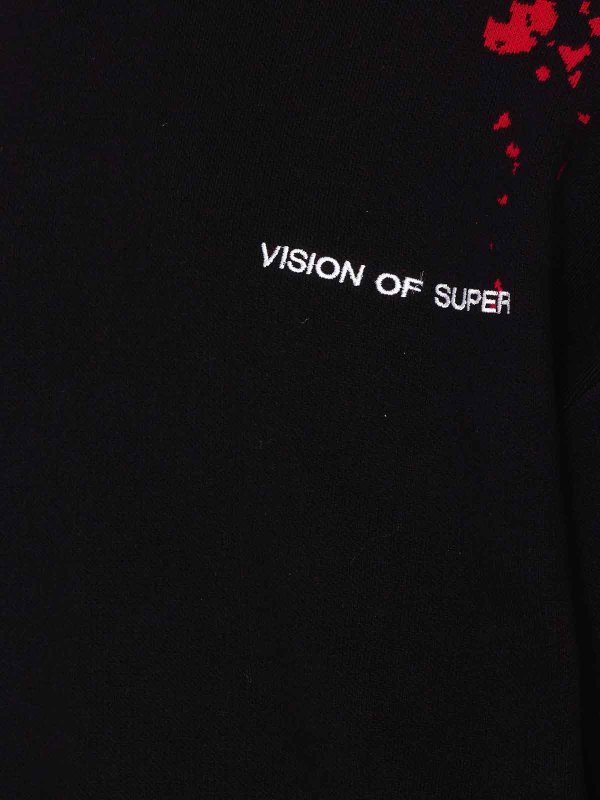 The Best Shops VISION OF SUPER: crew necks - Black Sweater