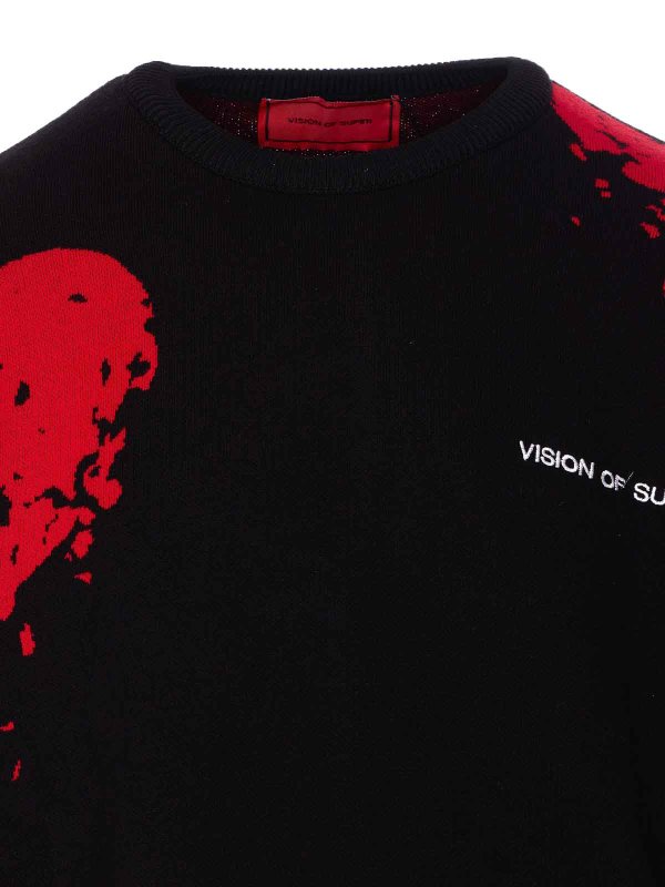 Black Sweater shop online: VISION OF SUPER