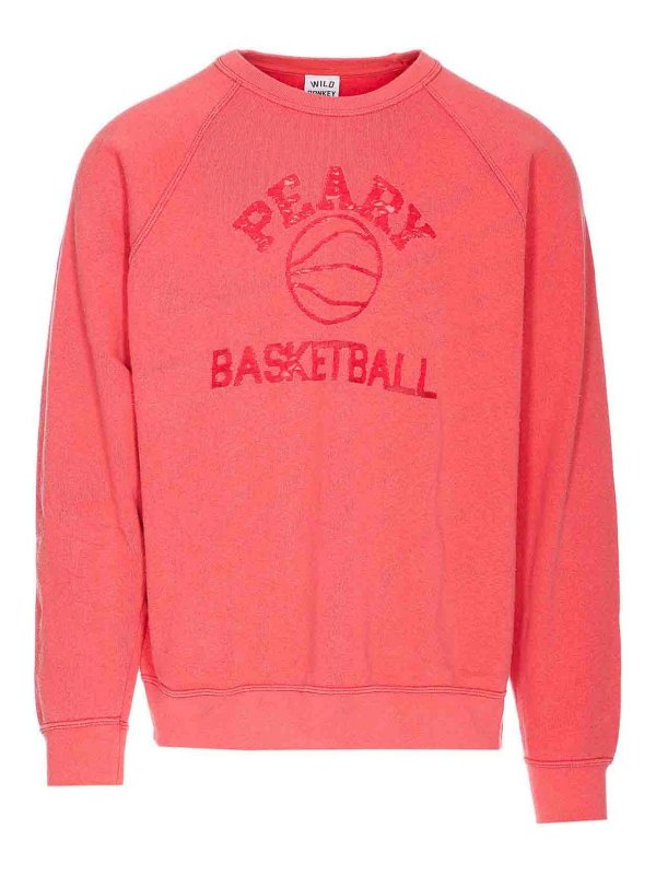 WILD DONKEY: Sweatshirts & Pulls - Sweat-Shirts - Rouge