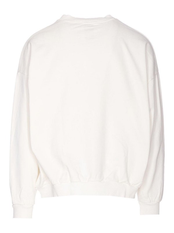 スウェット・トレーナー WILD DONKEY YALE SWEATSHIRT Wild Donkey White Yale Sweatshirt - White - Men | YALEOFFWHITE