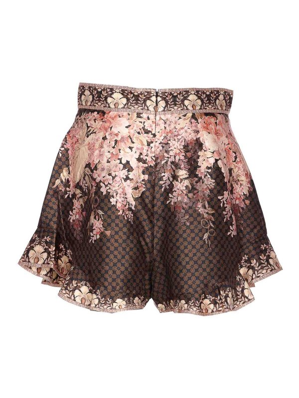 ZIMMERMANN: トラウザーショーツ online - ショートパンツ - ブラウン