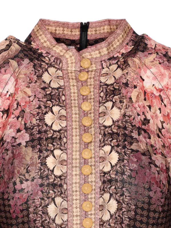 ZIMMERMANN buy online Maxikleid - Braun