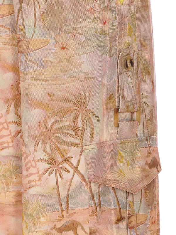 The Best Shops ZIMMERMANN: Trousers Shorts - Illuminate Pants