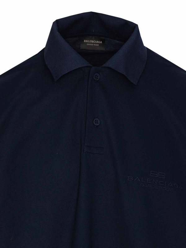ポロシャツ - ブルー shop online: BALENCIAGA