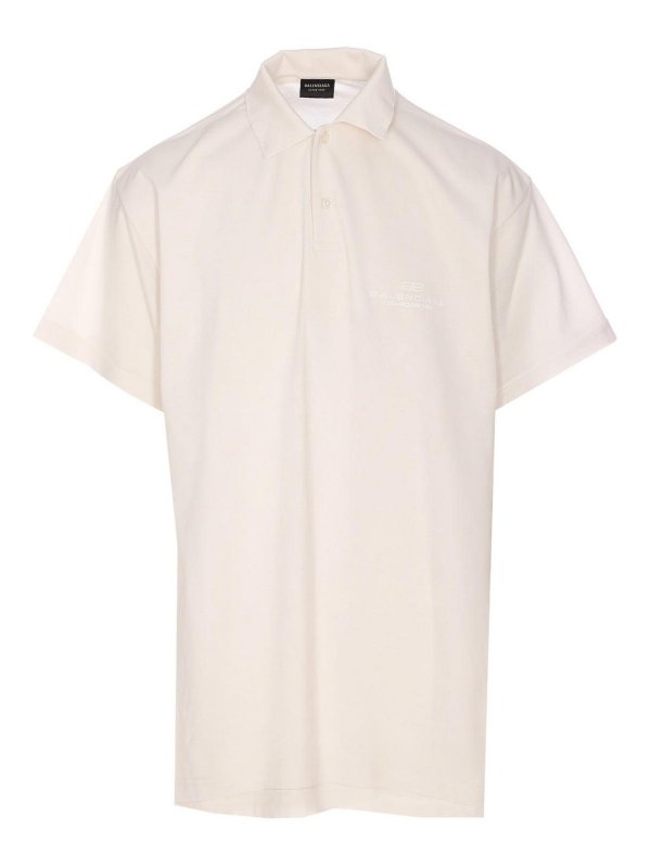 Tシャツ・カットソー BALENCIAGA Intertwined Polo BALENCIAGA - Intertwined polo shirt | Leam Roma - Luxury