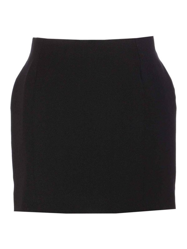 BALENCIAGA: Knee length skirts & Midi - Black Skirt