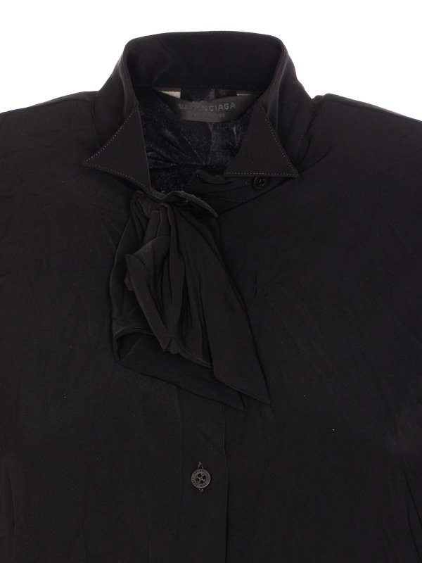 シャツ - 黒 shop online: BALENCIAGA