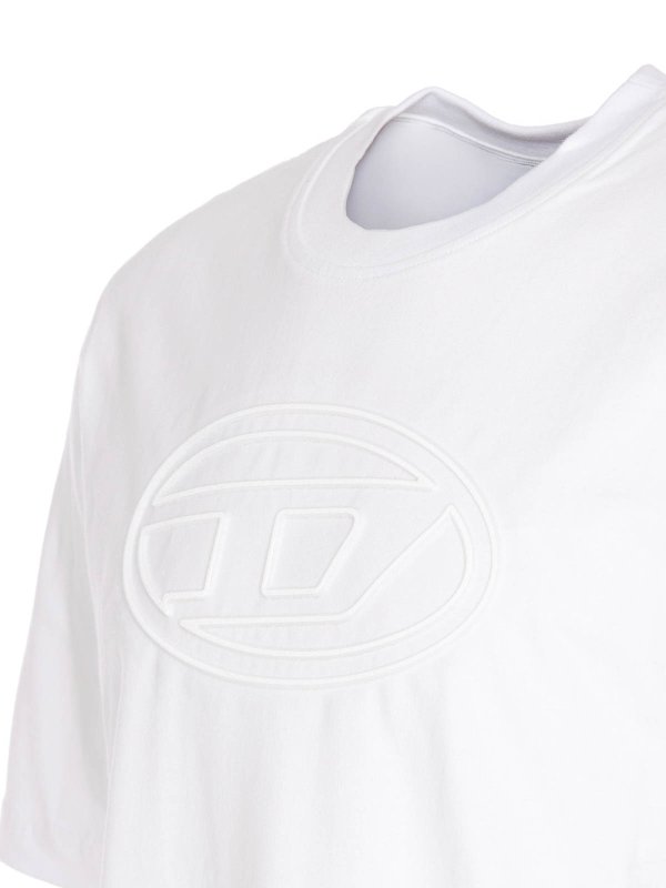 The Best Shops DIESEL: Camisetas - Camiseta - Blanco