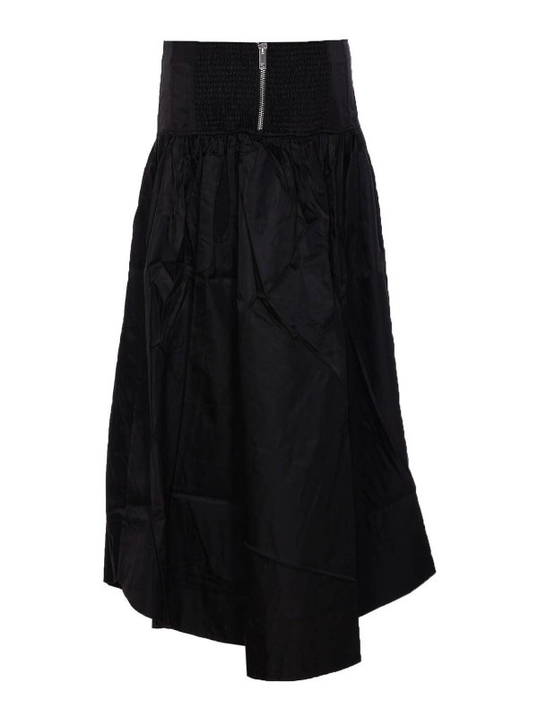 GANNI: ニーレングススカート＆ミディ丈 online - 膝丈/ミディスカート - 黒