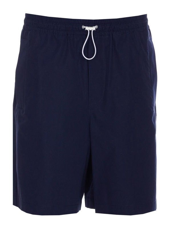 GUCCI: Trousers Shorts - Blue Shorts