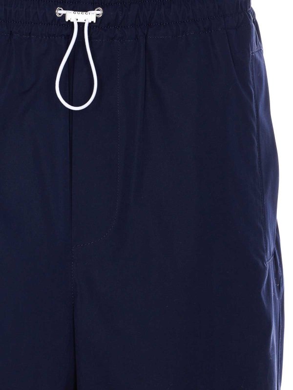 Blue Shorts shop online: GUCCI