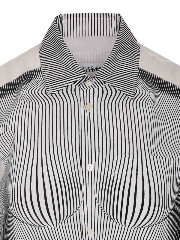 シャツ - 黒 shop online: JEAN PAUL GAULTIER