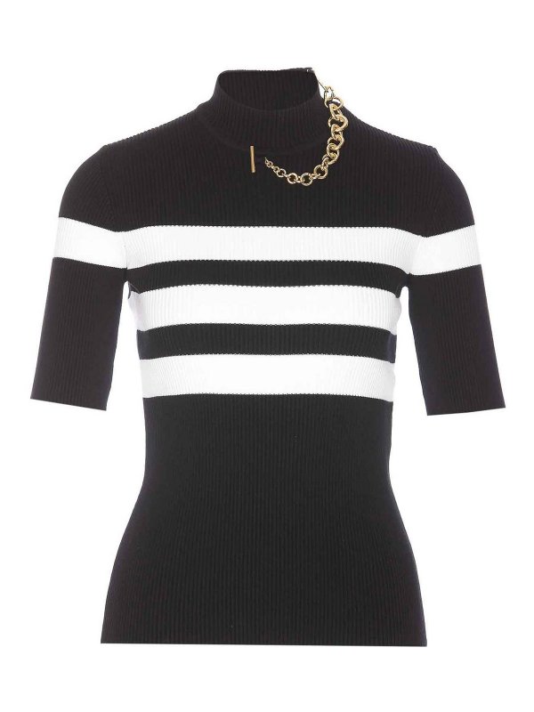 JEAN PAUL GAULTIER: Top e canotte - Top a strisce