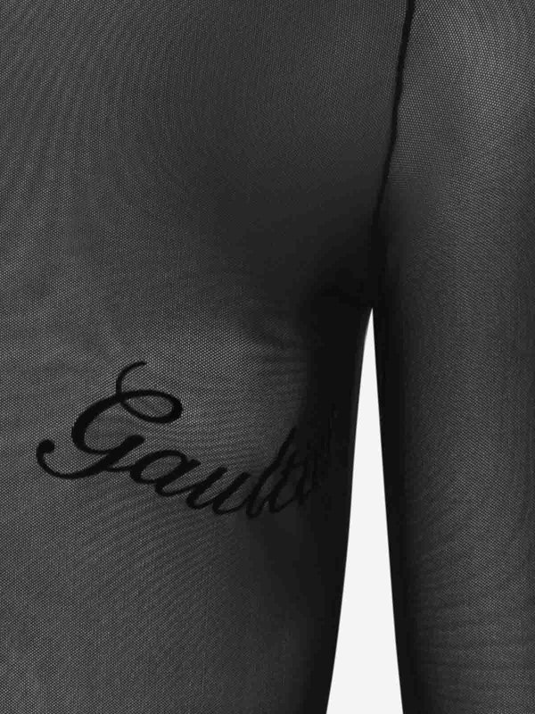 JEAN PAUL GAULTIER buy online The  Flocked Top