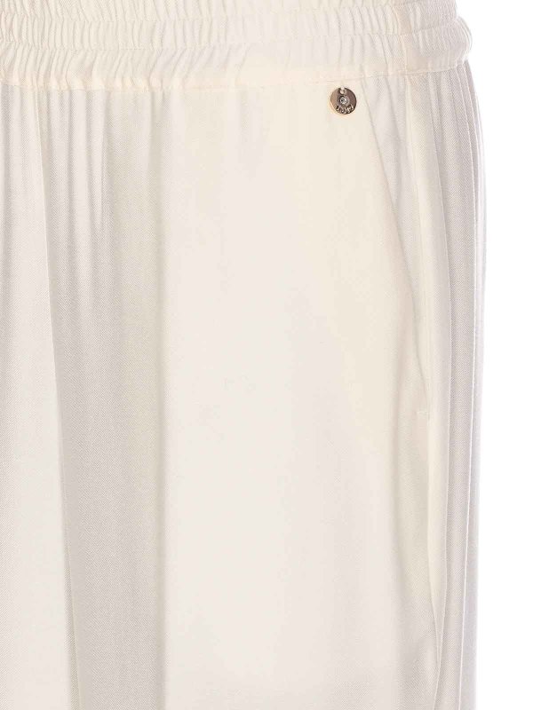 The Best Shops Liu Jo: pantaloni shorts - Pantaloni bianchi