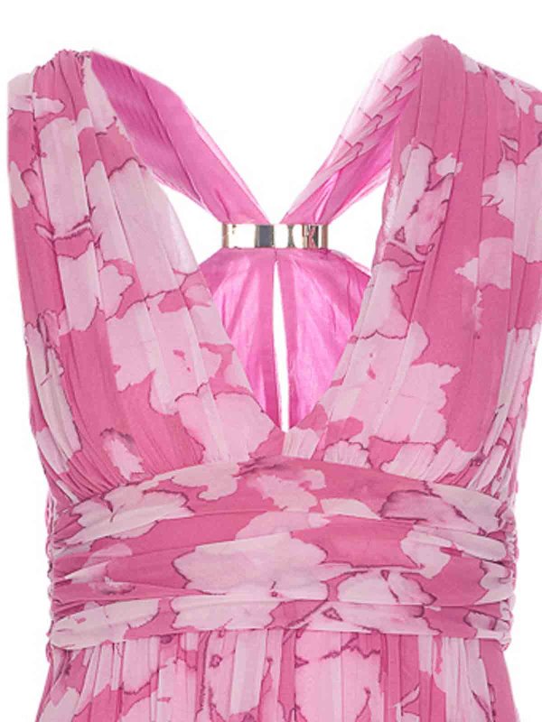 Liu Jo Pink Dress - Multicolour - Women | CA5412TS387M9259 Liu Jo Pink Dress - Multicolour - Women | CA5412TS387M9259