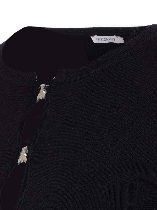 The Best Shops PATRIZIA PEPE: クルーネック - クルーネック - 黒