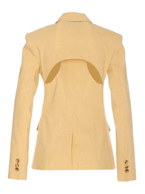 Pinko: giacche casual online - Giacca gialla OGNI Volta