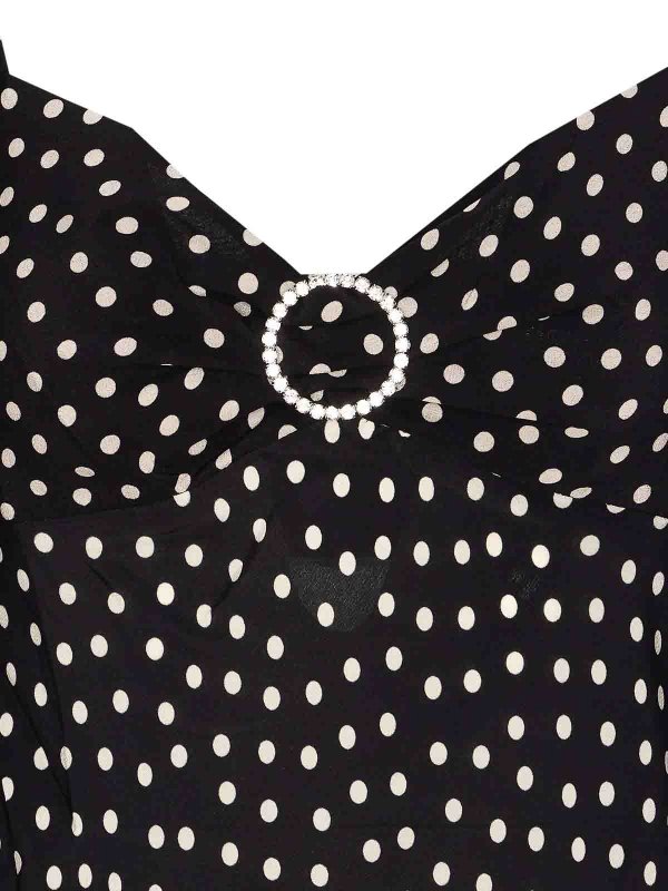 Vestito  edera nero shop online: RIXO