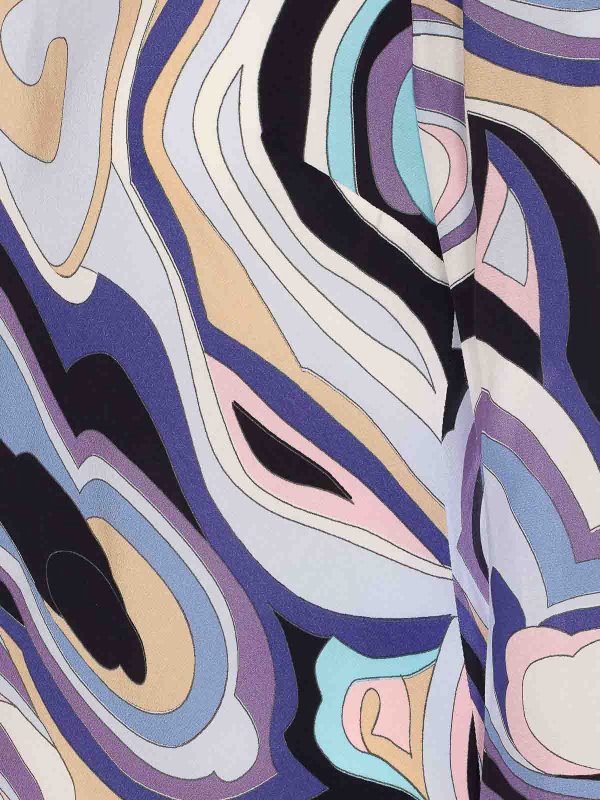 The Best Shops RIXO: knee length dresses - Multicolor Ridley Dress
