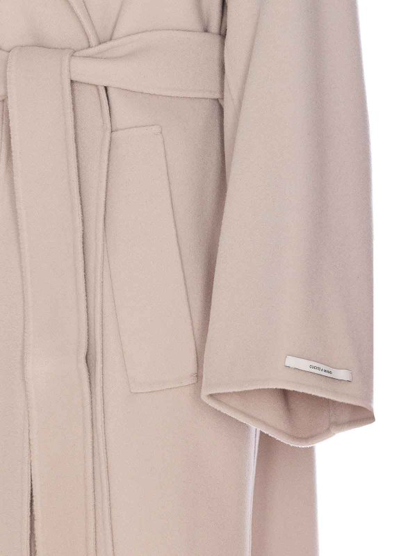 コート SPORTMAX Women Coats 2512011021600 FIORE 014 Beige Grey Coat Fiore Sportmax - Vitkac Italy