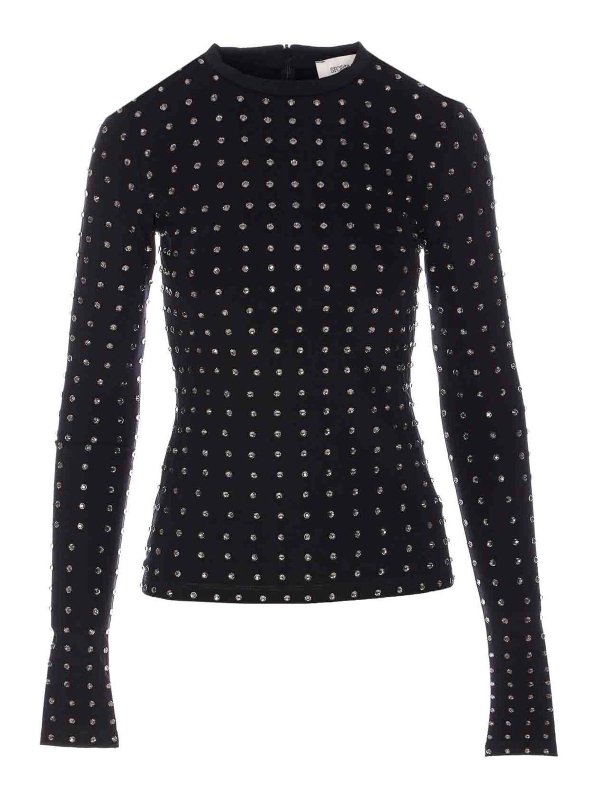 SPORTMAX: トップス＆タンクトップ - トップ/タンクトップ - 黒