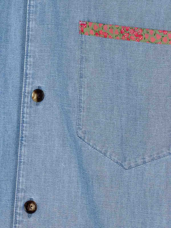 The Best Shops VALENTINO GARAVANI: shirts - Denim Shirt