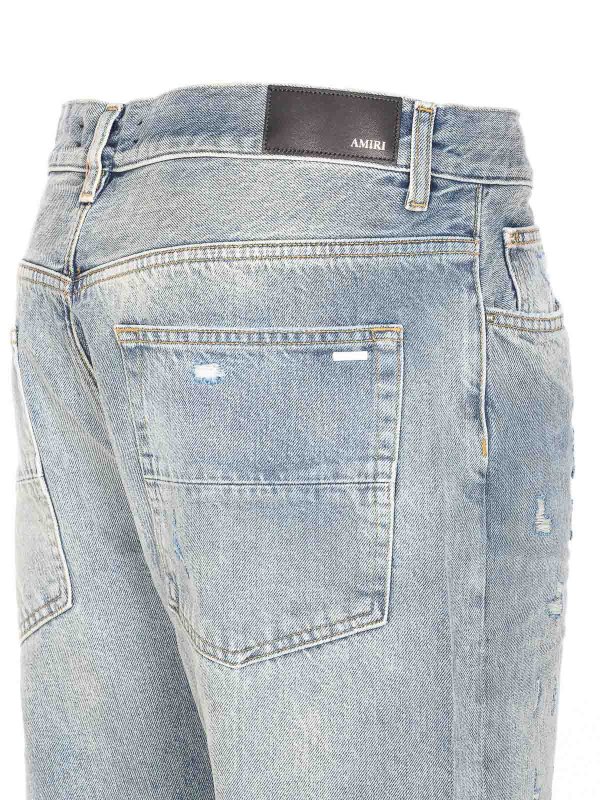 The Best Shops AMIRI: Jeans évasés - Jean Bootcut - Bleu