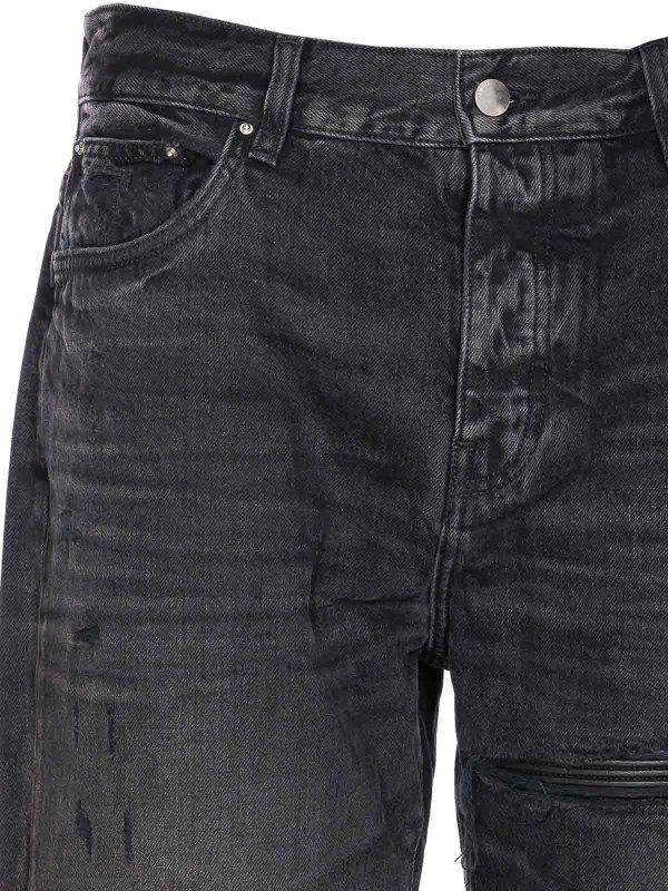 ブーツカットジーンズ - 黒 shop online: AMIRI