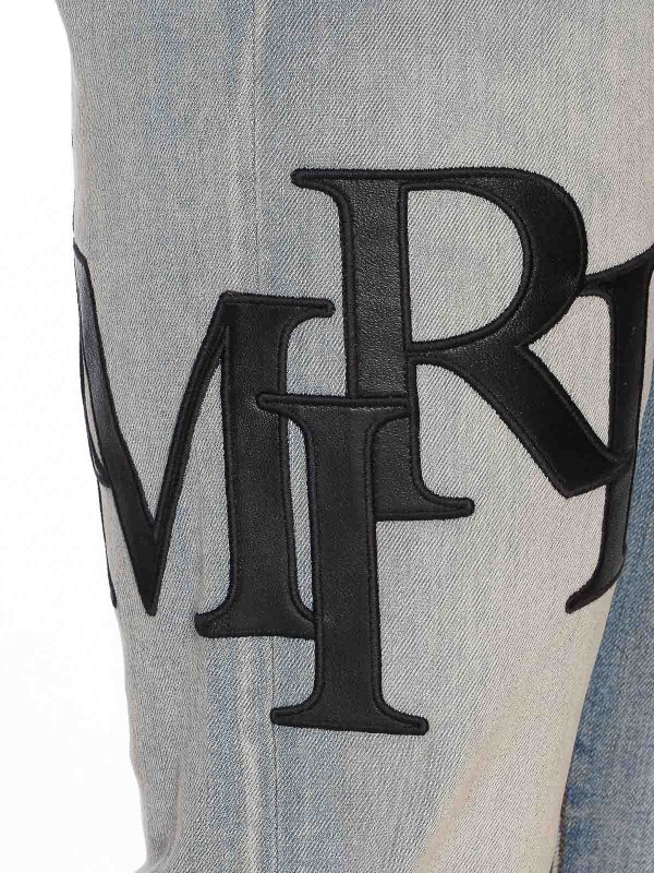 The Best Shops AMIRI: ブーツカットジーンズ - ブーツカットジーンズ - ブルー