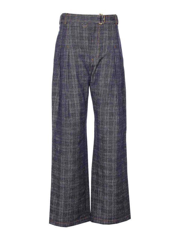 デニム・ジーパン BURBERRY Women Denim Pants 8110727 A5924 Blue Burberry Blue Jeans - Blue - Women | 8110727 | thebs.com