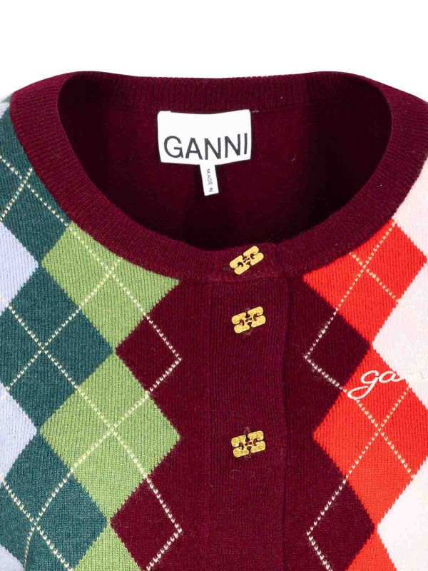 Cardigan - Bunt shop online: GANNI