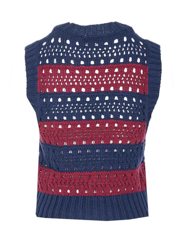 GANNI: Chalecos online - Chaleco - Multicolor
