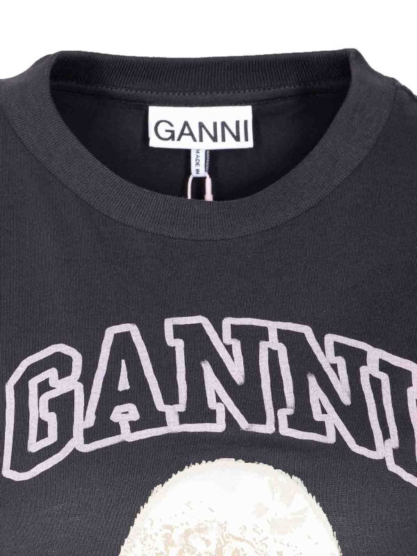 Camiseta - Gris shop online: GANNI