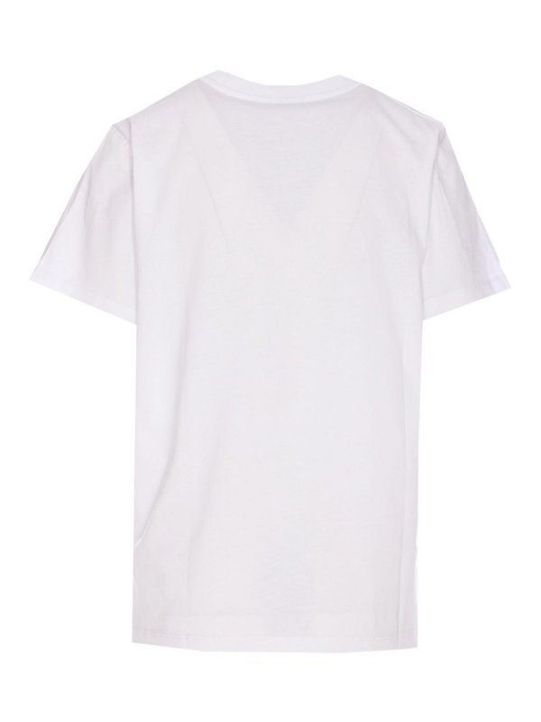 GANNI: Camisetas online - Camiseta - Blanco