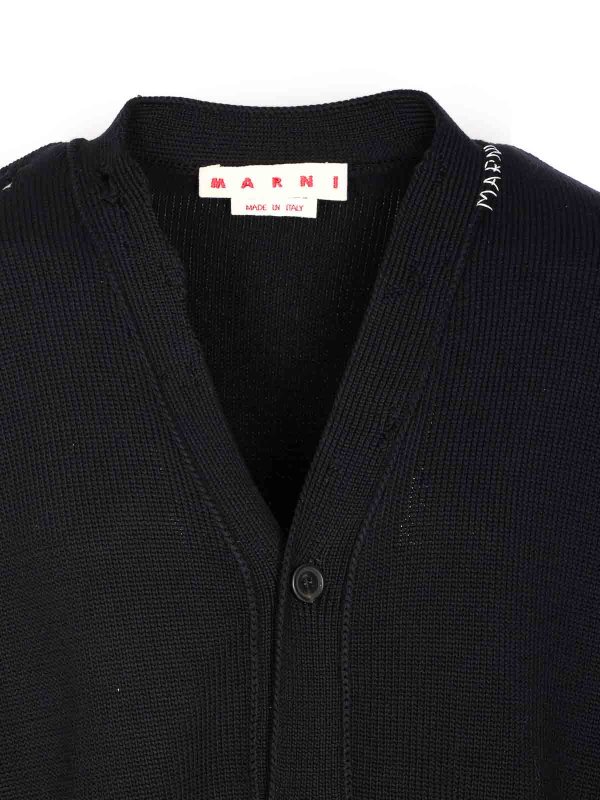 カーディガン - 黒 shop online: Marni