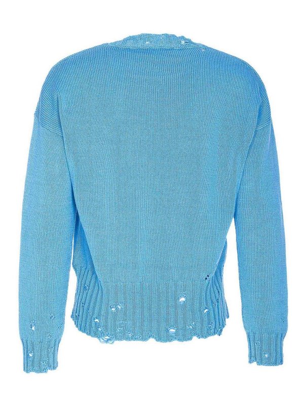 Marni: crew necks online - Logo Sweater