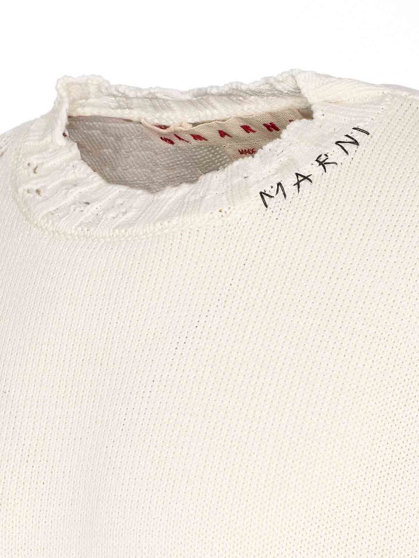 The Best Shops Marni: crew necks - White Sweater