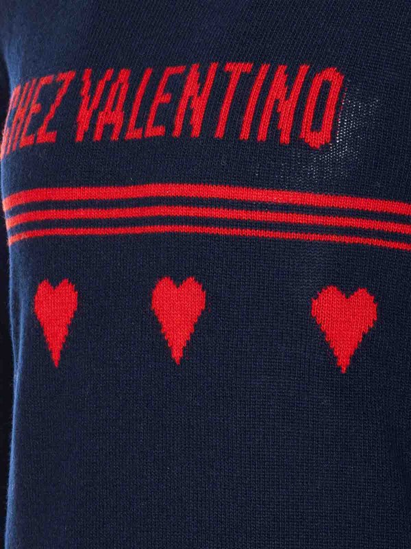 The Best Shops VALENTINO GARAVANI: クルーネック - クルーネック - ブルー