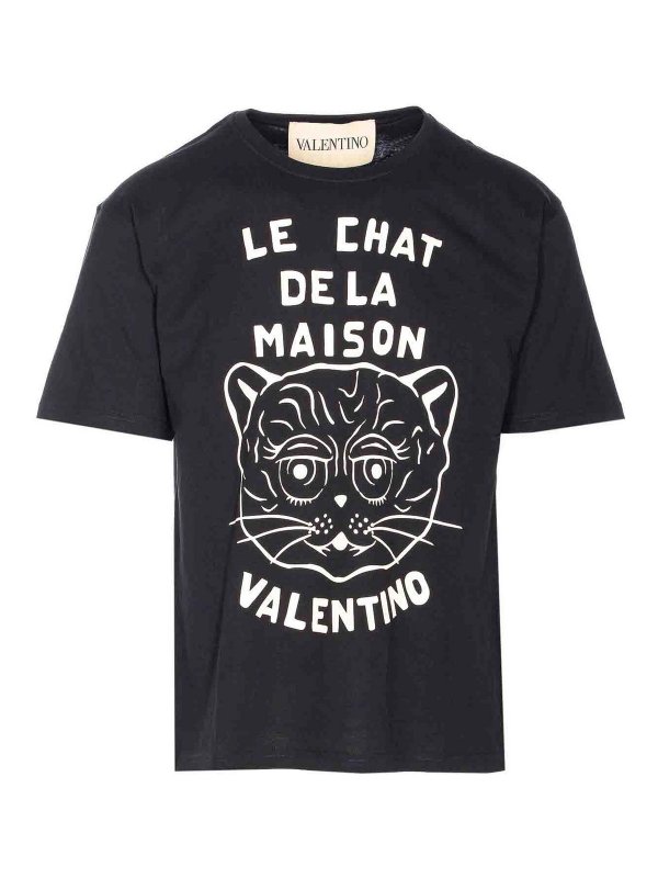 VALENTINO GARAVANI: t-shirts - Black T-Shirt