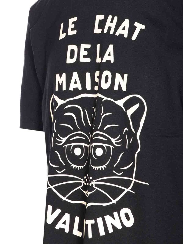 The Best Shops VALENTINO GARAVANI: t-shirts - Black T-Shirt