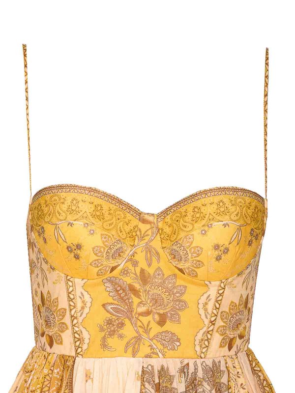 マキシドレス - イエロー shop online: ZIMMERMANN