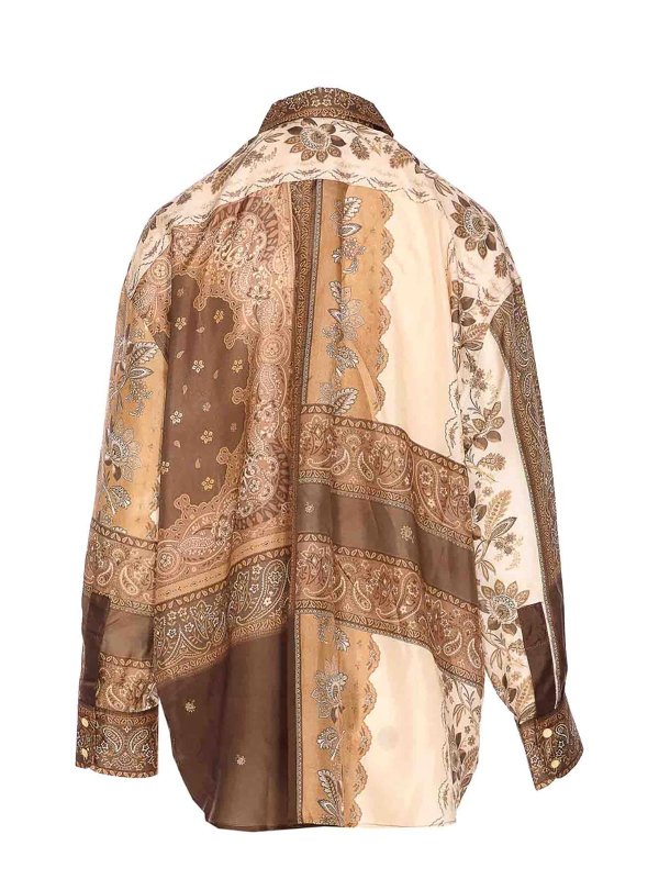 ZIMMERMANN: シャツ online - シャツ - ブラウン